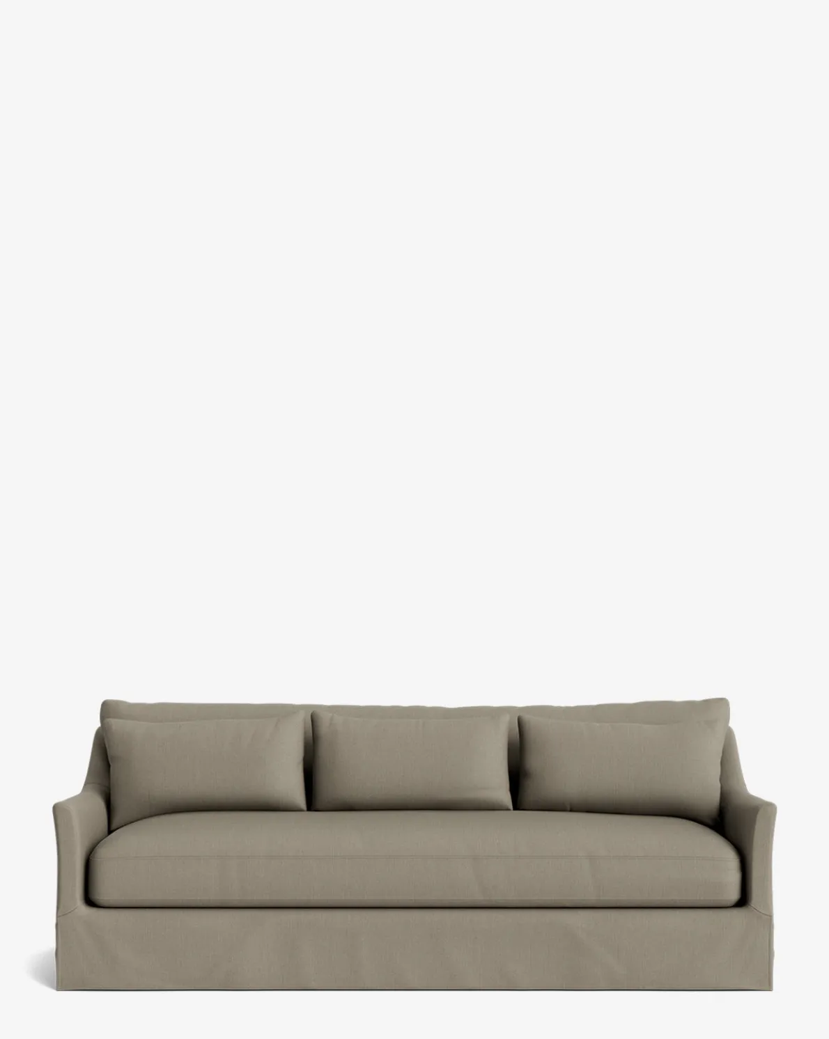 Wilhelmina Deep Slipcover Sofa (85