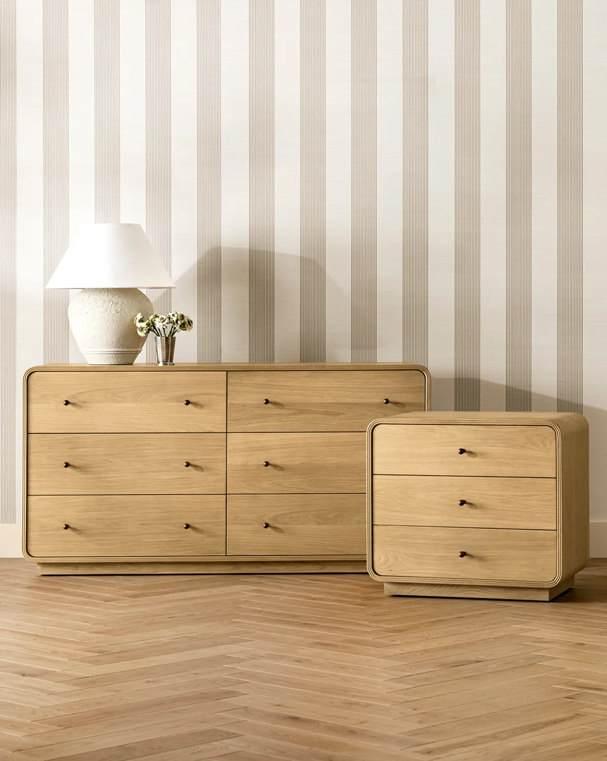 Wilkins Oak Nightstand