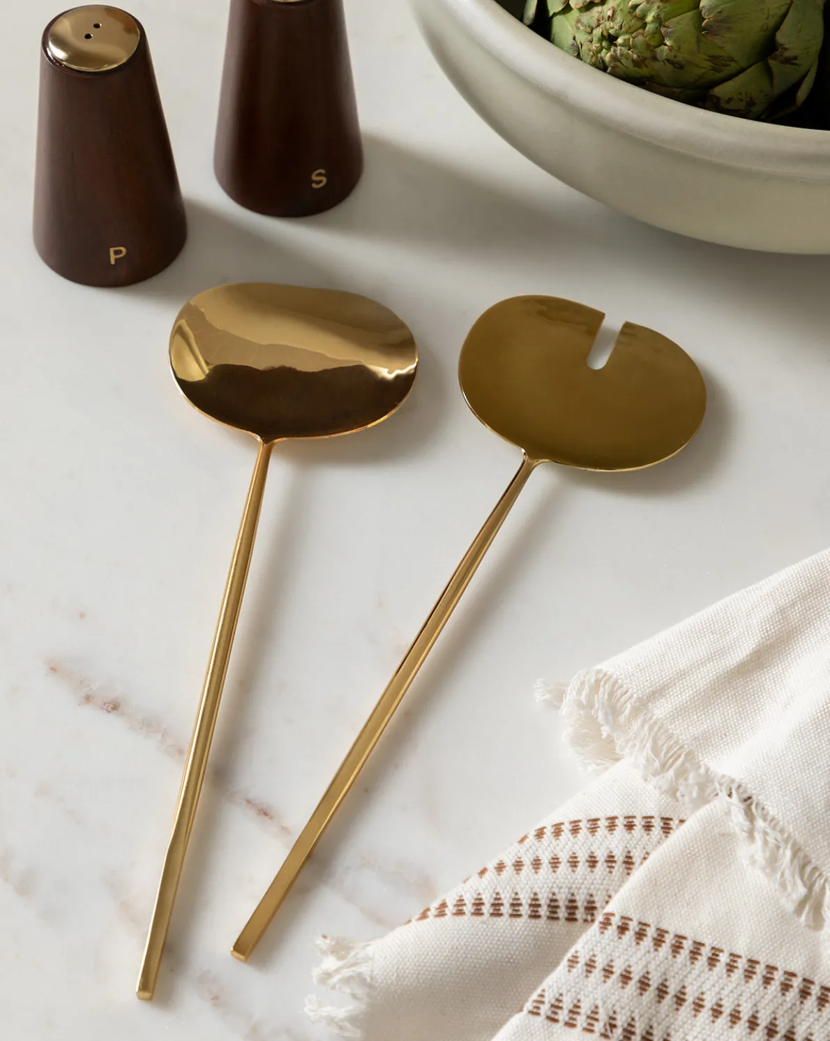 Woven Stripe Tea Towel