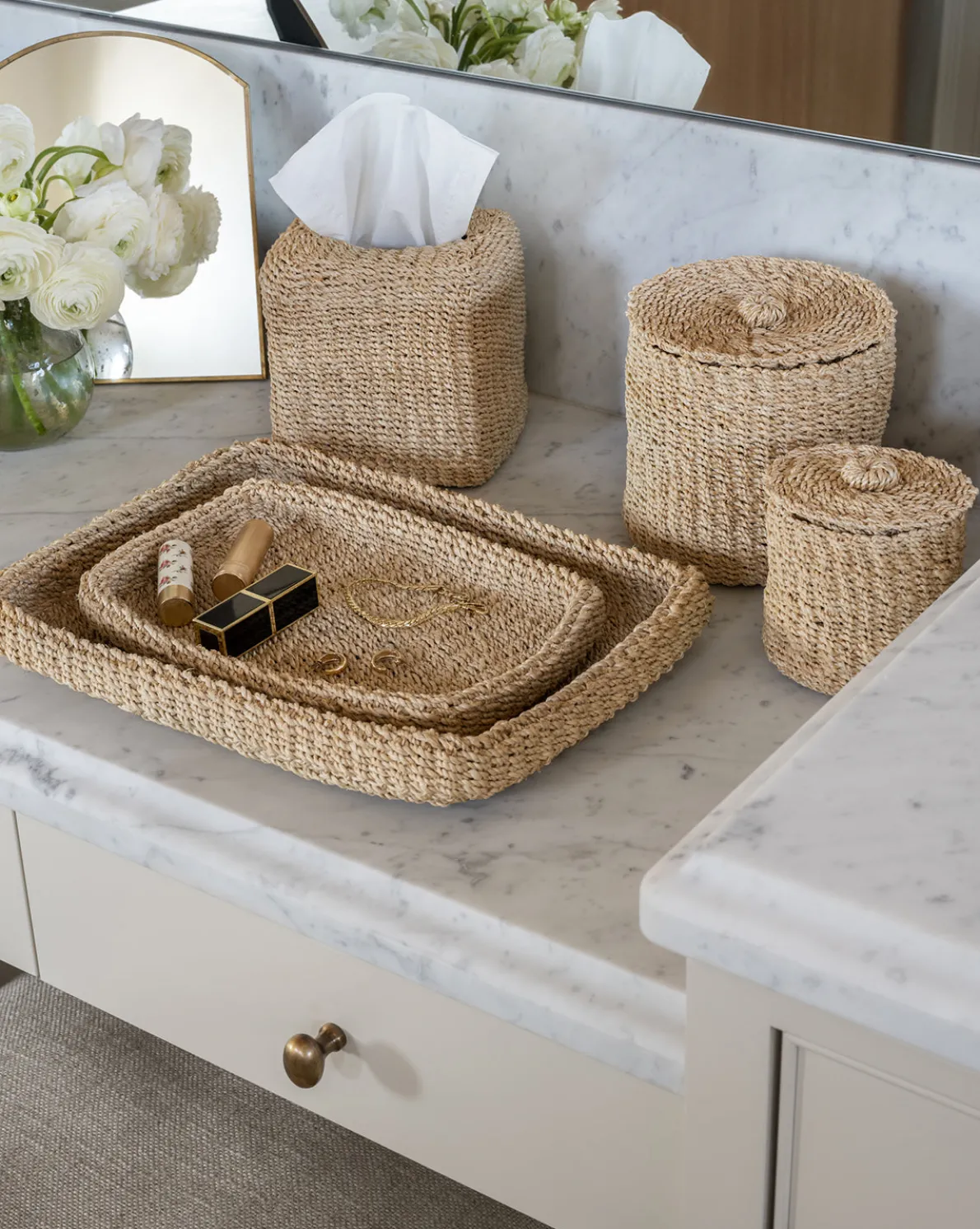 Woven Tissue Box Cover